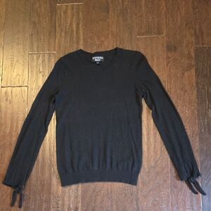 Banana Republic Black Italian Yarn Sweater